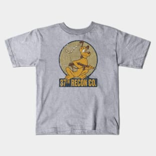 37th Recon Co. 1942 Kids T-Shirt